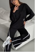 Dilana VIP 2115 черный с белым кантом