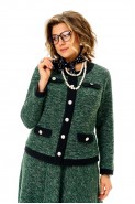 Anastasia 1401 изумрудно-черный меланж