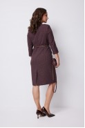Твой имидж 2563 бордо в клетку