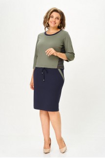 Lady Style Classic 1772 зеленый+синий