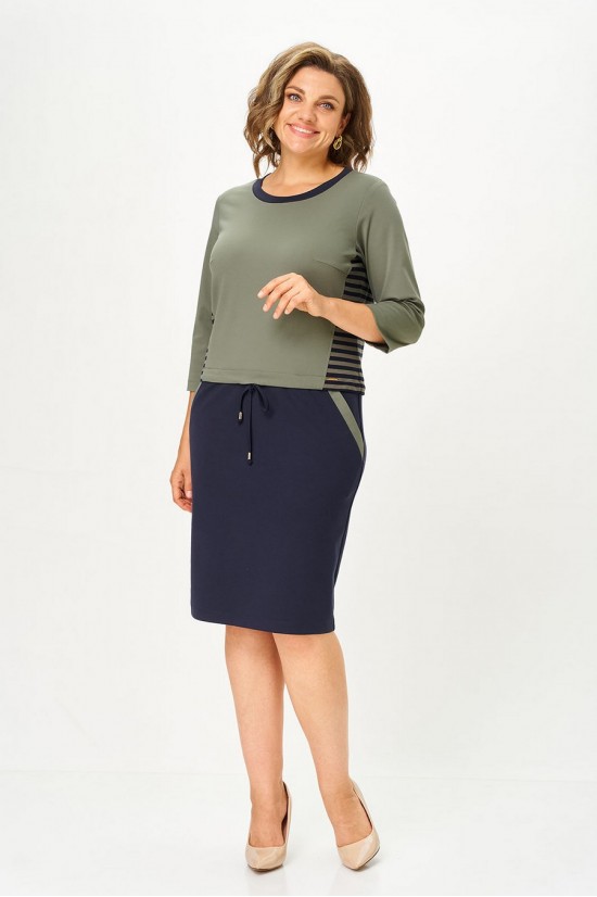 Lady Style Classic 1772 зеленый+синий