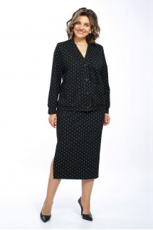 Alani Collection 2676 черный в горошек Alani Collection 2676 черный в горошек