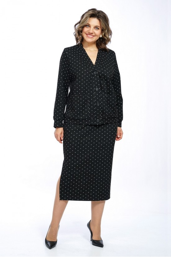 Alani Collection 2676 черный в горошек