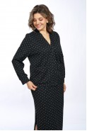 Alani Collection 2676 черный в горошек
