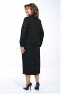 Alani Collection 2676 черный в горошек