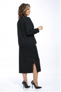 Alani Collection 2676 черный в горошек