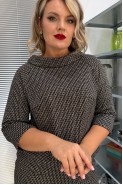 Anastasia 1402 черный-принт ромб