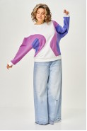 RUMODA 2298 молочный_фиолетовый