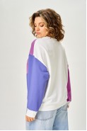 RUMODA 2298 молочный_фиолетовый