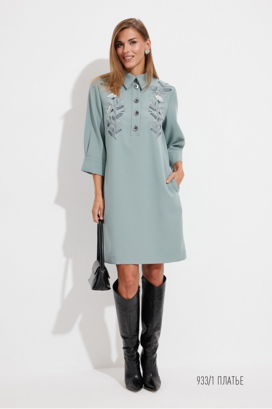 NIV NIV FASION 933/1 серо-голубой