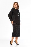 Alani Collection 2688 черный+черный в горошек
