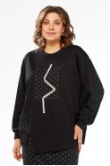 Alani Collection 2688 черный+черный в горошек