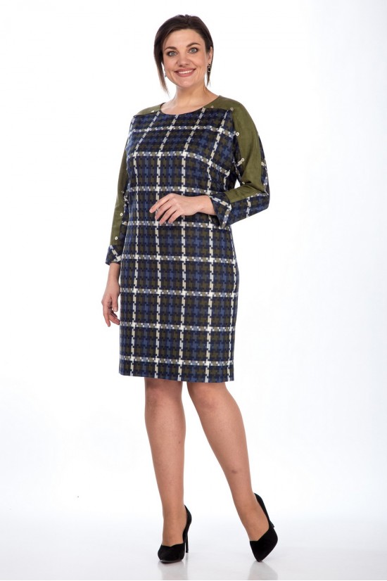 Lady Style Classic 1007 синий+зеленый