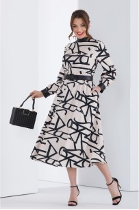 Lissana 4679 персик+черный