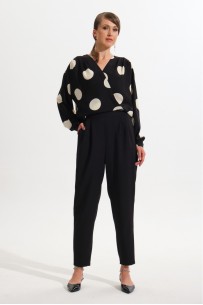 VI ORO 1069-1 черный+горох VI ORO 1069-1 черный+горох